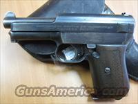 Mauser mod# 1934 7.65 cal pistol w/houlster  Mauser Pistols
