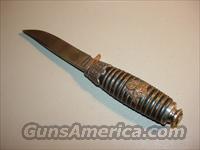 WW II ERA GERMAN KNIFE W/ NAZI HANDLE  Knives/Swords > Military > Non-Bayonets