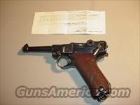 REDUCED - SIMSON REWORK P-08 LUGER W/ CAPTURE PAPERS  Luger Pistols