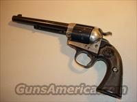Colt M-1873 Bisley Model Revolver  Colt Single Action Revolvers - 1st Gen.