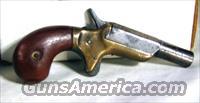 Marked E. Allen + Co Makers - Brass Frame - Scarce  E Misc Pistols