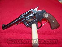 COLT POLICE POSITIVE SECOND MODEL   Colt Double Action Revolvers- Pre-1945