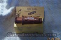 VINTAGE BURNHAM BROTHERS FOX CALL  Curios