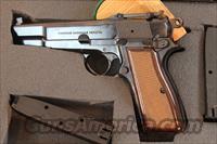 Browning High Power, Tangent Sighted, Slotted 9mm  Browning Pistols > Hi Power