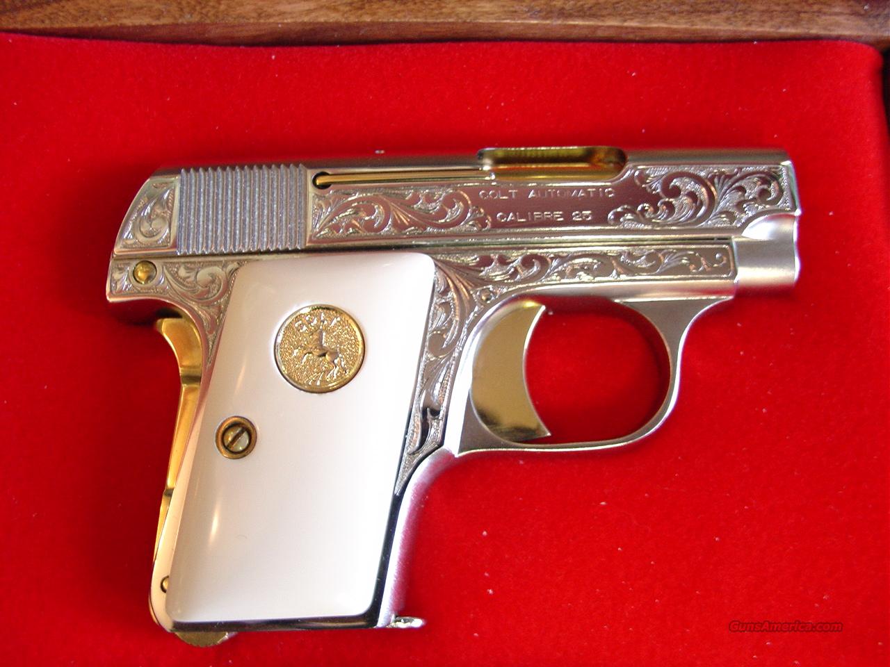 Colt 1908,Vest Pocket,hammerless,25 cal,fully r... for sale