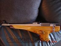 Wichita MK40,7mm,IHMSA,custom wood thumbhole stock,13"barrel-nickel finish,Redding die set,Silhouette case-rare !the next step up from a Remington XP100!  Remington Pistols XP-100
