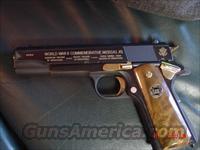 Auto Ordnance World War II commemorative,1986,45acp,gold engraved,all papers,#1486 of 2500  Auto Ordnance Pistols