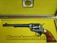 Colt Single Action Army 45 Colt,NRA 100 year Commemorative,made in 1971,7 1/2" barrel,in wood pres.case  Colt Commemorative Pistols