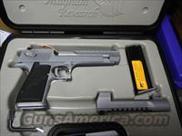 2 BARREL 44/50AE SET MATTE CHROME NEW IN BOX  Desert Eagle/IMI Pistols > Desert Eagle