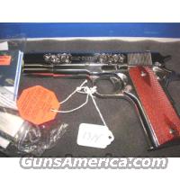 Colt 38 Super 1911 Engraved CUSTOM ENGRAVED  Colt Automatic Pistols (1911 & Var)