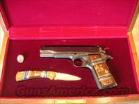 ENGRAVED 1911 DAVID YELLOWHORSE, NAVAJO CODE TALKER  Colt Automatic Pistols (1911 & Var)