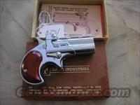 32 Auto Chrome Derringer Wood Grips  Davis Pistols/Derringers > Derringers