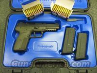 AWESOME! FN 5.7 TWO TONE! BLACK & OD GREEN LNIB! 3 MAGS! & AMMO! O.B.O. Re-Invest your TAX refund!  FNH - Fabrique Nationale (FN) Pistols > FiveSeven