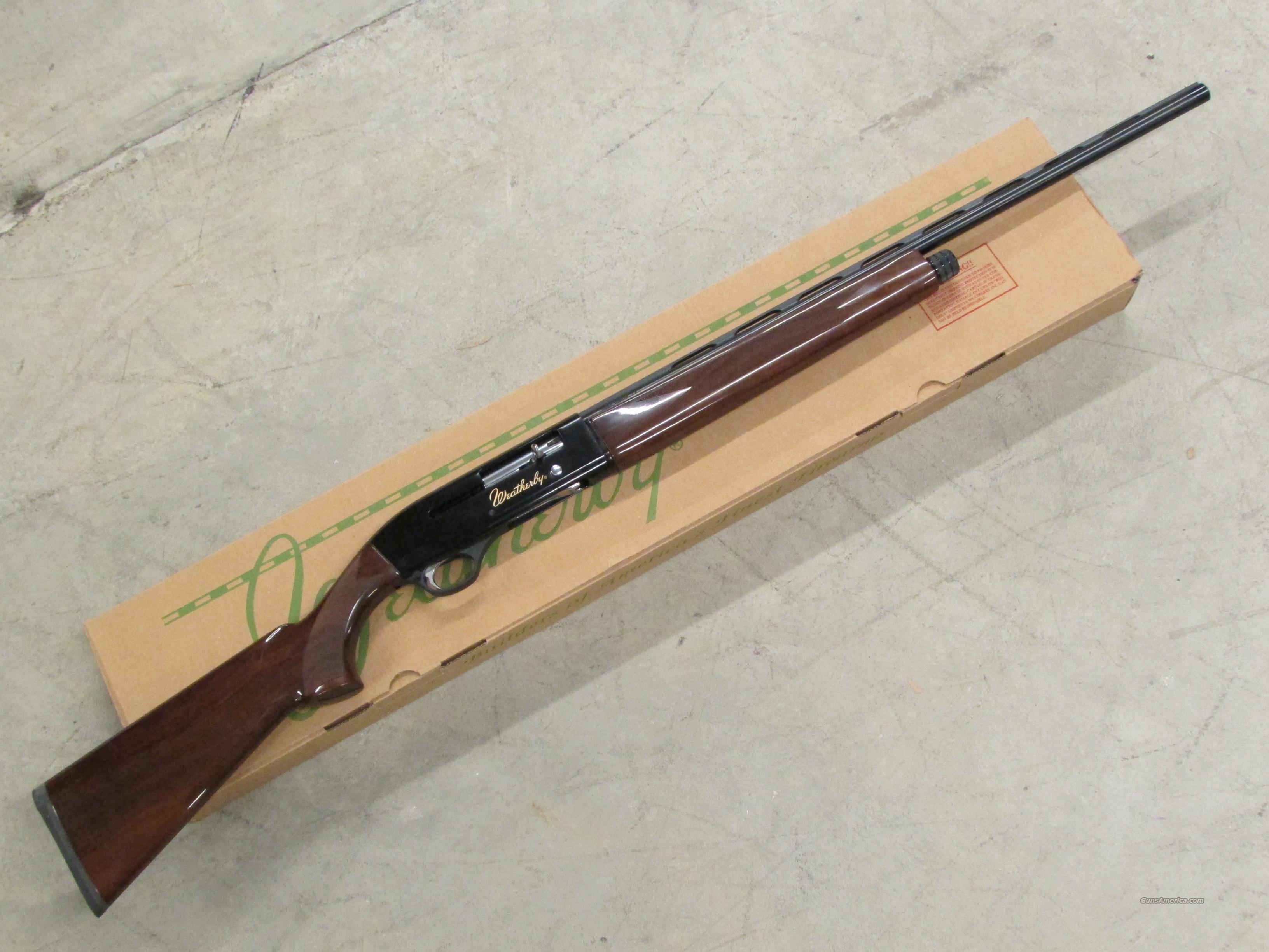Weatherby SA08 Deluxe SemiAuto 28 Gauge 26" for sale