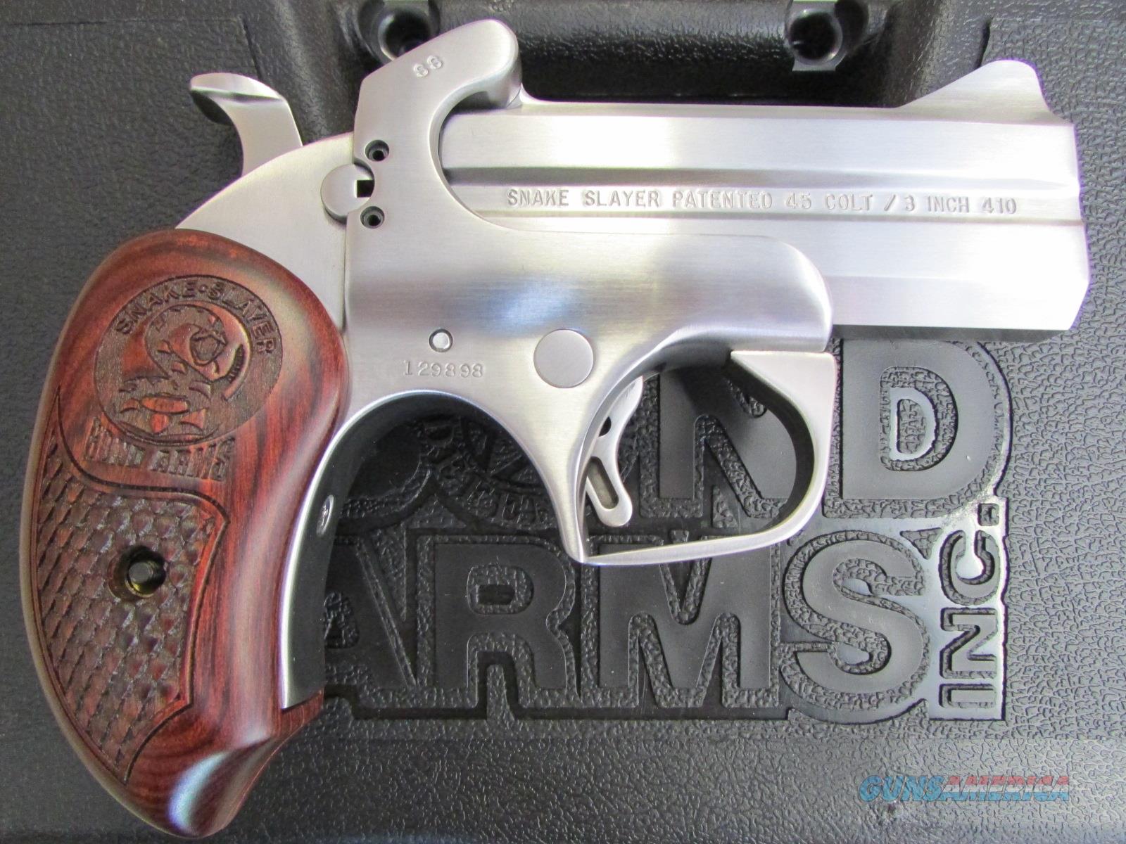 Bond Arms Snake Slayer IV 4" .45 Colt / .410 De... for sale
