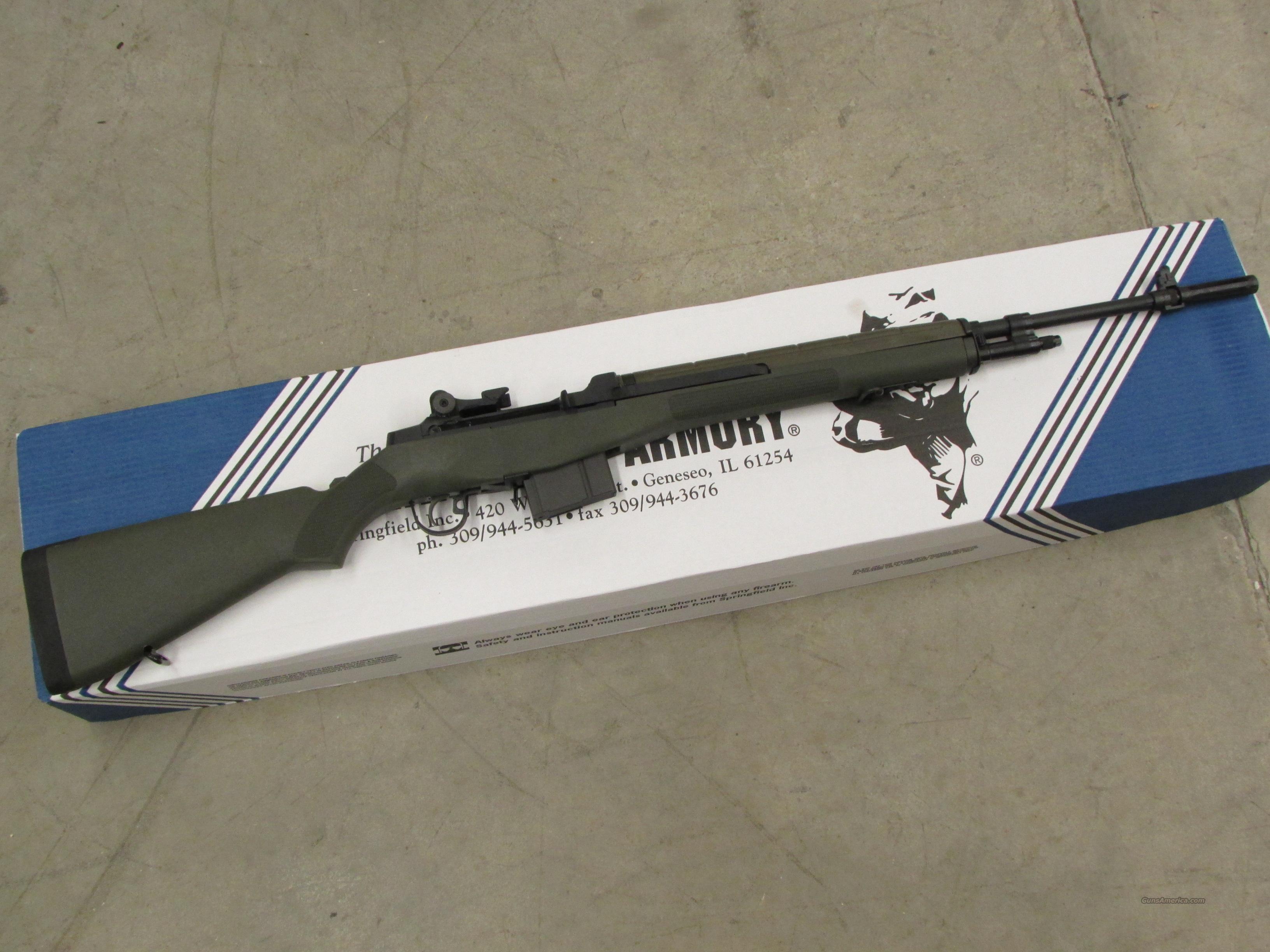 Springfield Armory M1A Loaded Green Fiberglass for sale