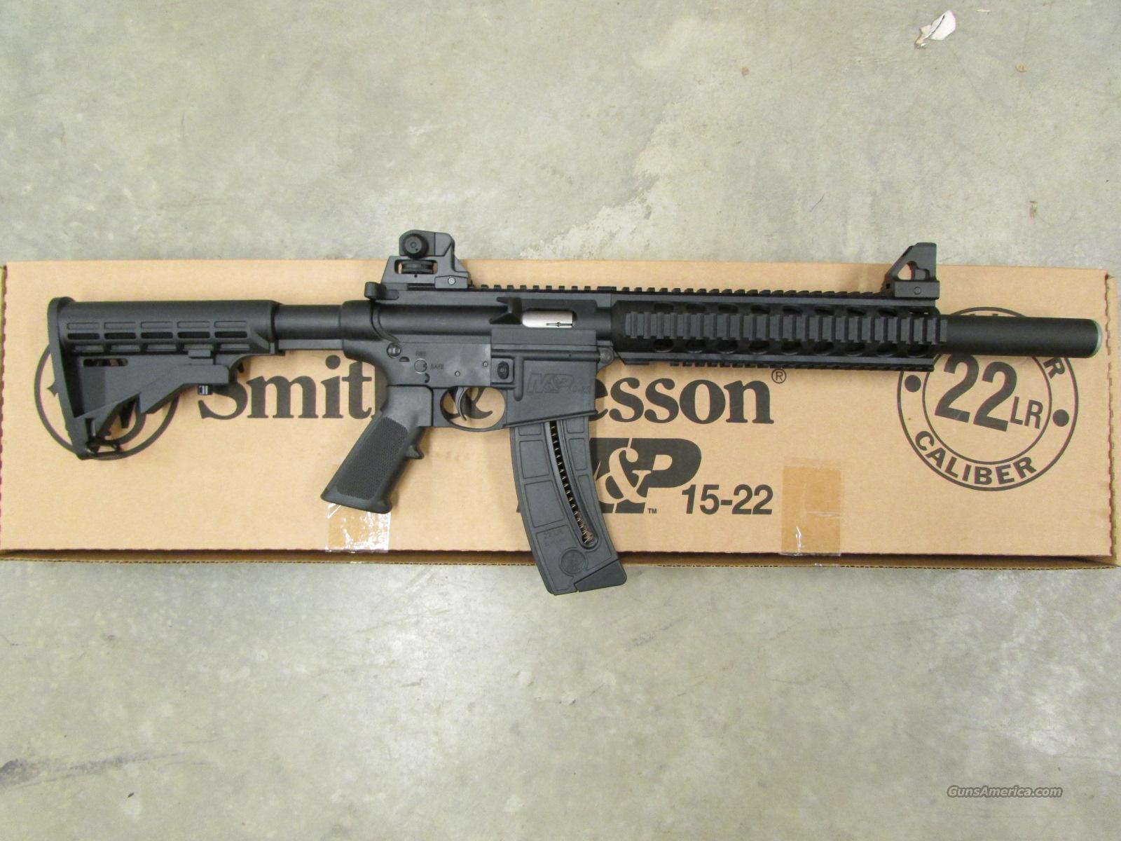 Smith & Wesson M&P 1522 Integrally Suppressed for sale
