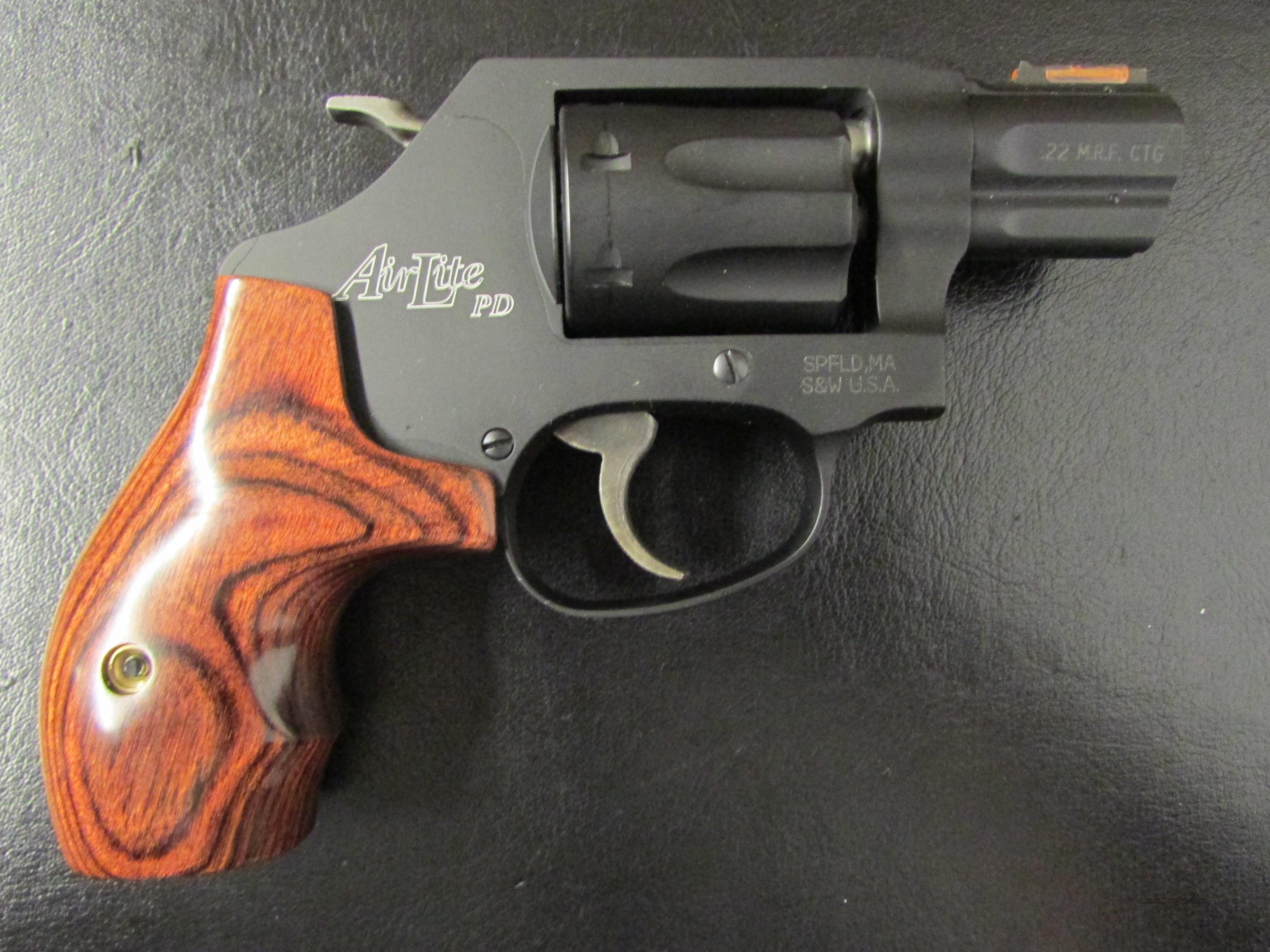 Smith & Wesson Model 351PD AirLite .22 Mag Revo... for sale