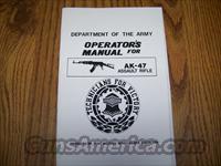 AK Operators Manual  Books & Magazines