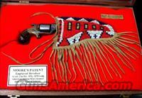 1878 "Indian" Revolver with Beaded Holster & Show Case  MN Misc Pistols