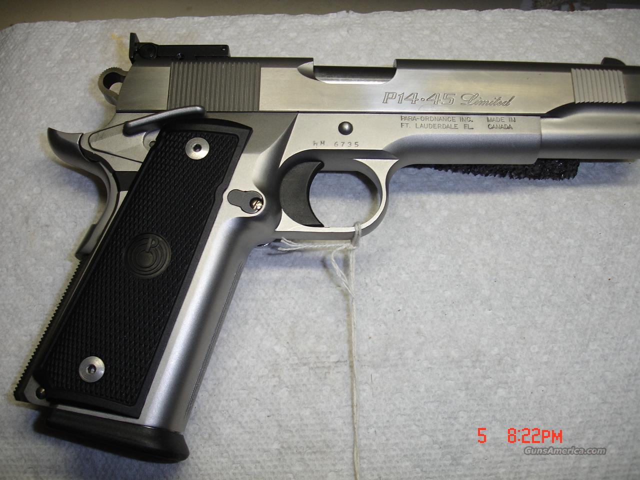 PARA-ORDNANCE P14 LIMITED for sale