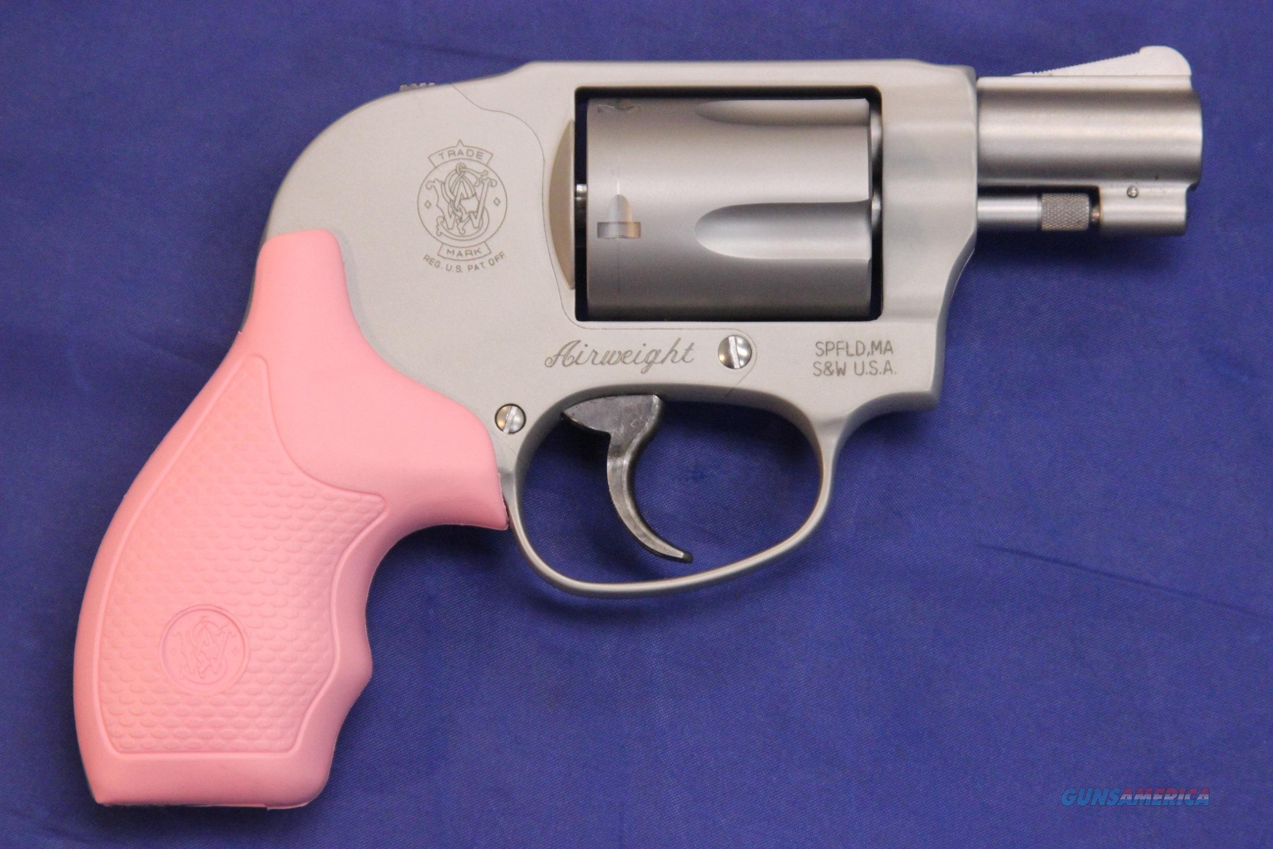 SMITH AND WESSON 638 PINK .38 SPL +P 1.87" SS for sale