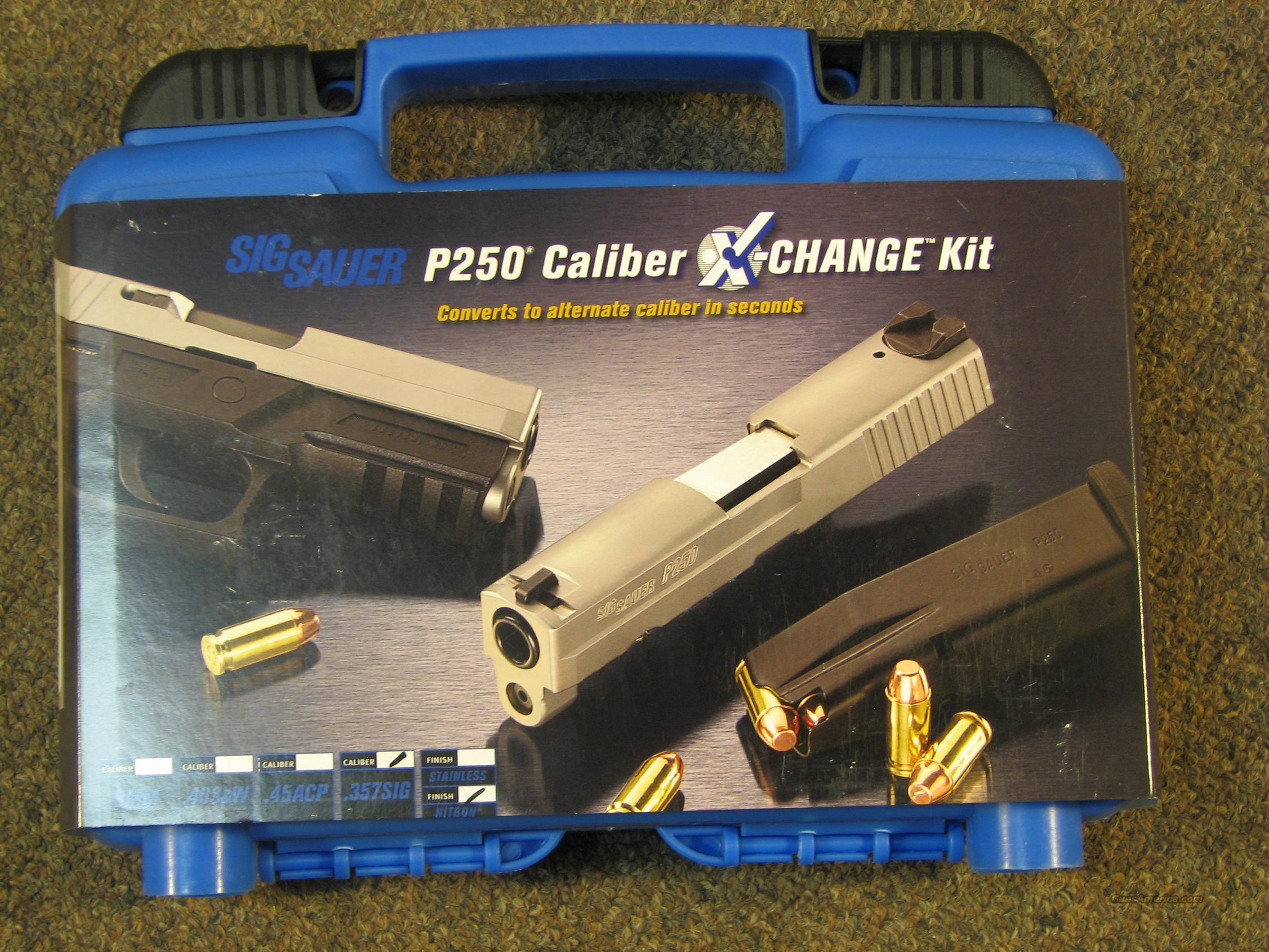 SIG SAUER P250 COMPACT CALIBER EXCHANGE KIT .357 SIG