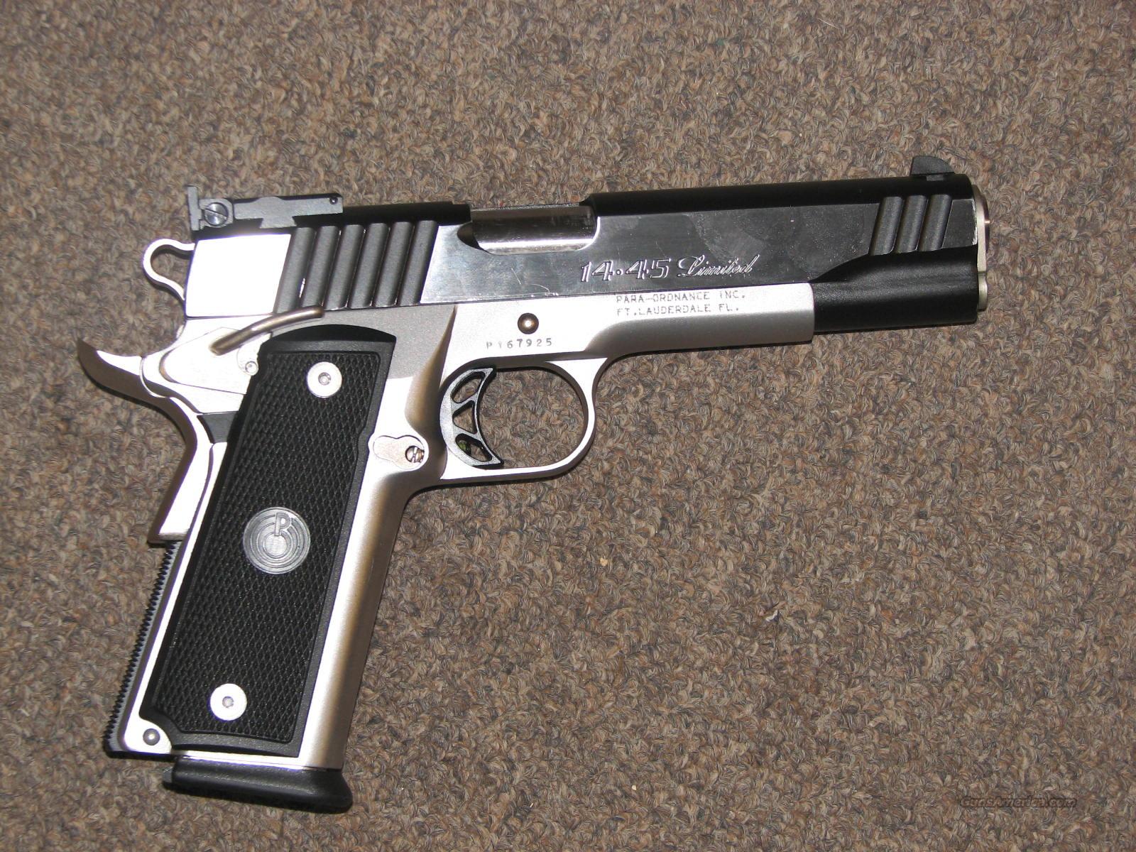 PARA ORDNANCE 14-45 LIMITED HI=CAP .45 ACP for sale