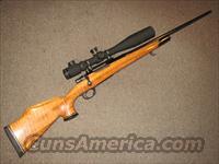 CUSTOM MAUSER 98 6mm REM w/ MIL-DOT SCOPE  Custom Rifles > Bolt Action