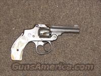 SMITH & WESSON 32 SAFETY HAMMERLESS 2nd MODEL w/ PEARL GRIPS  Smith & Wesson Revolvers > Pre-1945