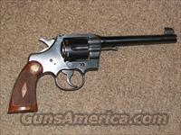 COLT OFFICERS MODEL .38 SPECIAL  Colt Double Action Revolvers- Pre-1945