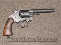 COLT NEW SERVICE 1917 ARMY .45 ACP  Colt Double Action Revolvers- Pre-1945