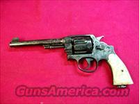 Smith & Wesson 44 Special Engraved S & W  Smith & Wesson Revolvers > Pre-1945