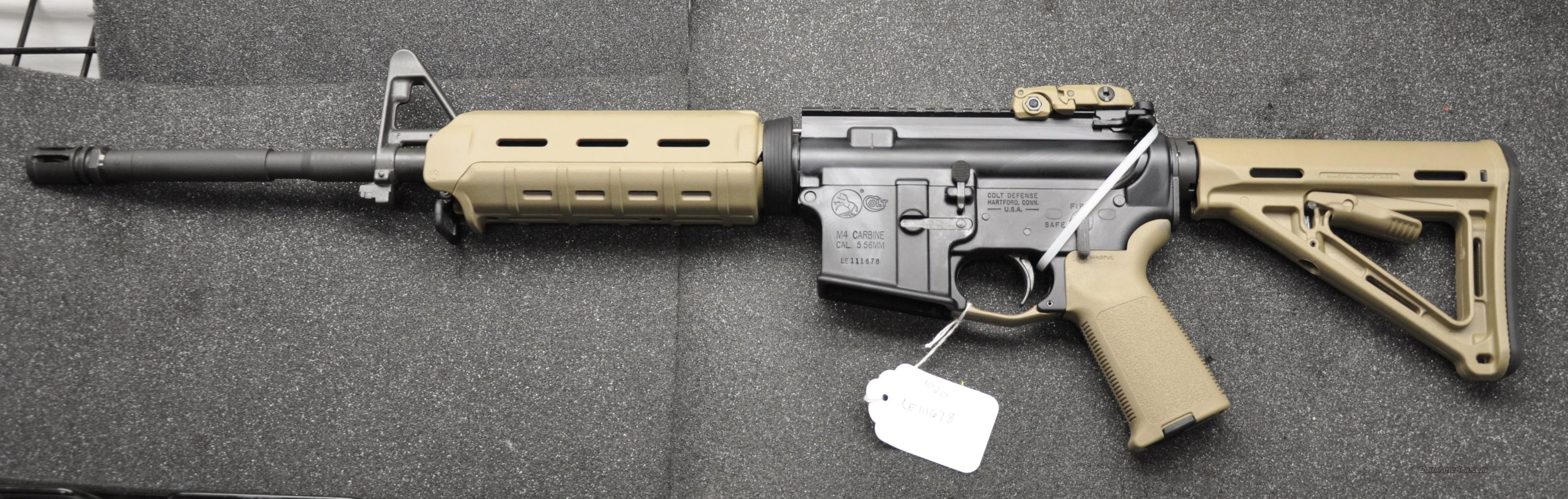 Colt Model LE6920 MP FDE Ar 15 M4 Carbine for sale