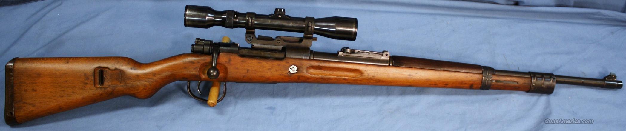 Mauser Czech 98K Bolt Action Sniper Rifle 8mm w... for sale