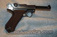 1920 Commercial DWM Luger (Possibly Police used)  Luger Pistols