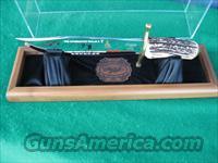 CASE 1995 ONLY " THE INTIMIDATOR ROLLS  A 7 " DALE EARNHARDT 7 TIME CHAMPION STAG HANDLE BOWIE COMMEMERATIVE KNIFE!  Knives/Swords > Knives > Fixed Blade > Hand Made
