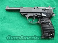 WALTHER P-38 WW II PISTOL (RUSSIAN CAPTURED X MARKED )9MM  Walther Pistols > Post WWII > P-38