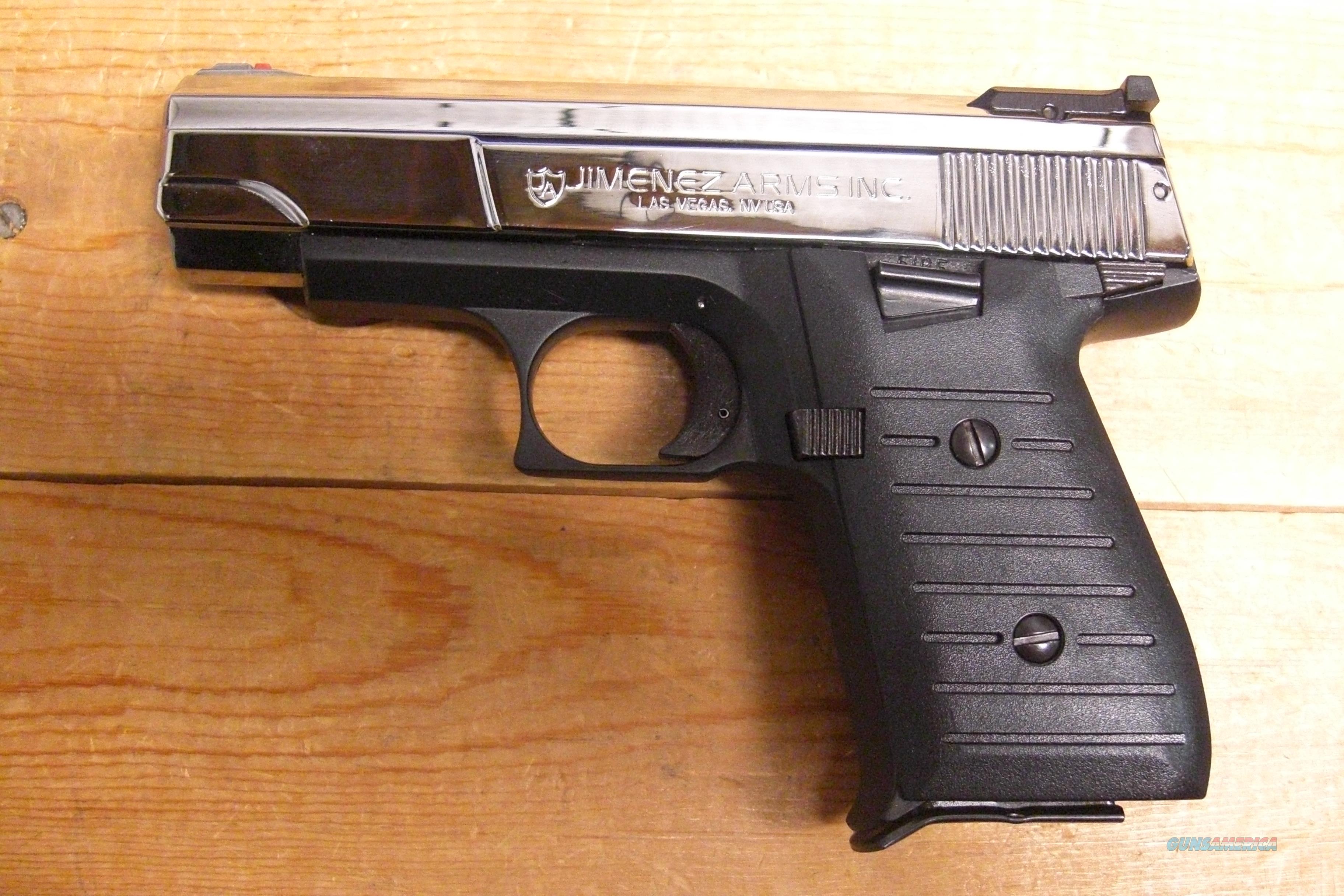 J.A. Nine Jimenez Arms pistol w/polished ch... for sale