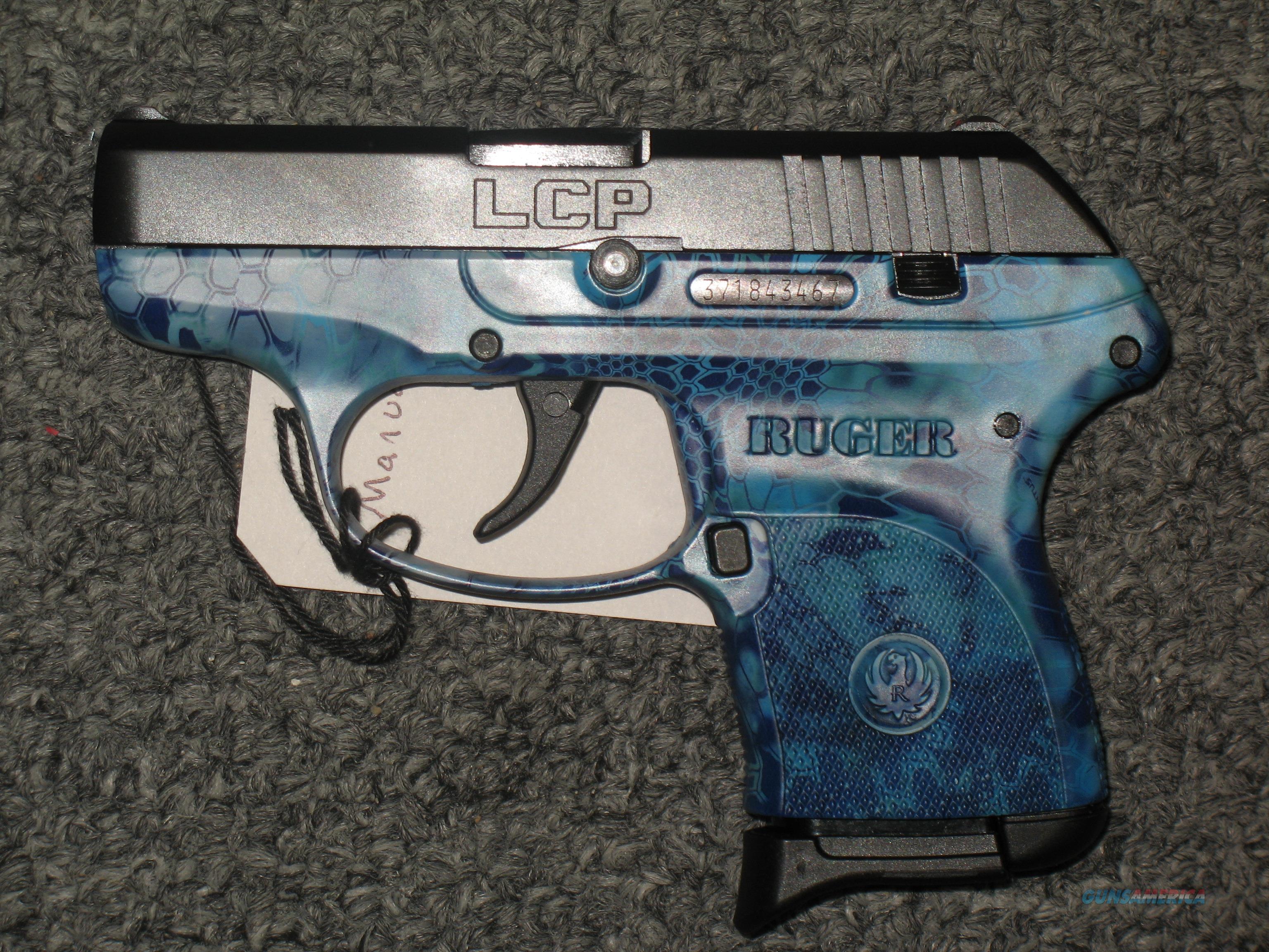 Ruger LCP .380acp (Kryptec Blue Camo) for sale