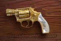 Fully Engraved Smith and Wesson 36  Smith & Wesson Revolvers > Pocket Pistols