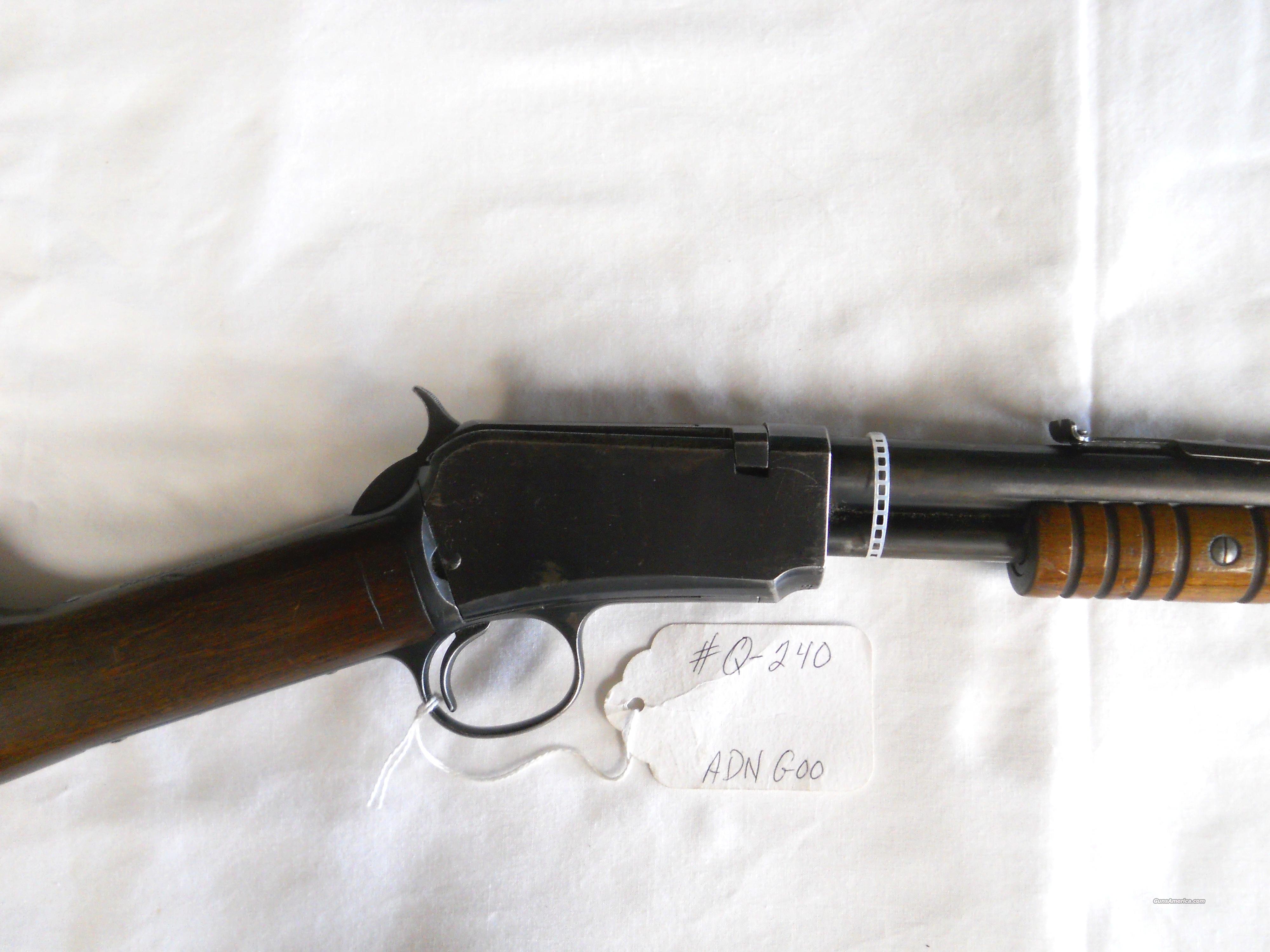 1906 WINCHESTER .22 CAL PUMP ACTION RIFLE for sale