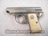 Armi Galesi .22 LR Nickel Engraved Automatic Like Beretta  Beretta Pistols > Rare & Collectible