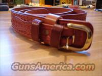 Bianchi Linned River belt Size 38  Holsters and Gunleather > Police Belts/Holsters