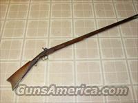GOLCHER TIGER MAPLE KENTUCKY RIFLE  Antique (Pre-1899) Rifles - Perc. Misc.