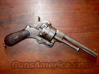 PIN FIRE .45 CAL REVOLVER  Antique (Pre-1899) Pistols - Ctg. Misc.