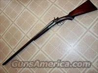 NEUMANN BROS. 12 GA HAMMER DOUBLE  Custom Shotguns