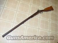 FRENCH ENGRAVED, AND DEER HEAD CARVED 12GA MUZZLELOADER  Muzzleloading Pre-1899 Shotguns