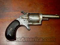 CONTINENTAL 32 RIM SMOOTH BORE ENGRAVED  Antique (Pre-1899) Pistols - Ctg. Misc.