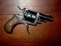 FOLDING TRIGGER SMOOTH BORE .30 CAL REVOLVER  Antique (Pre-1899) Pistols - Ctg. Misc.